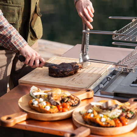 Fire and food, reimagined by Guy Ritchie