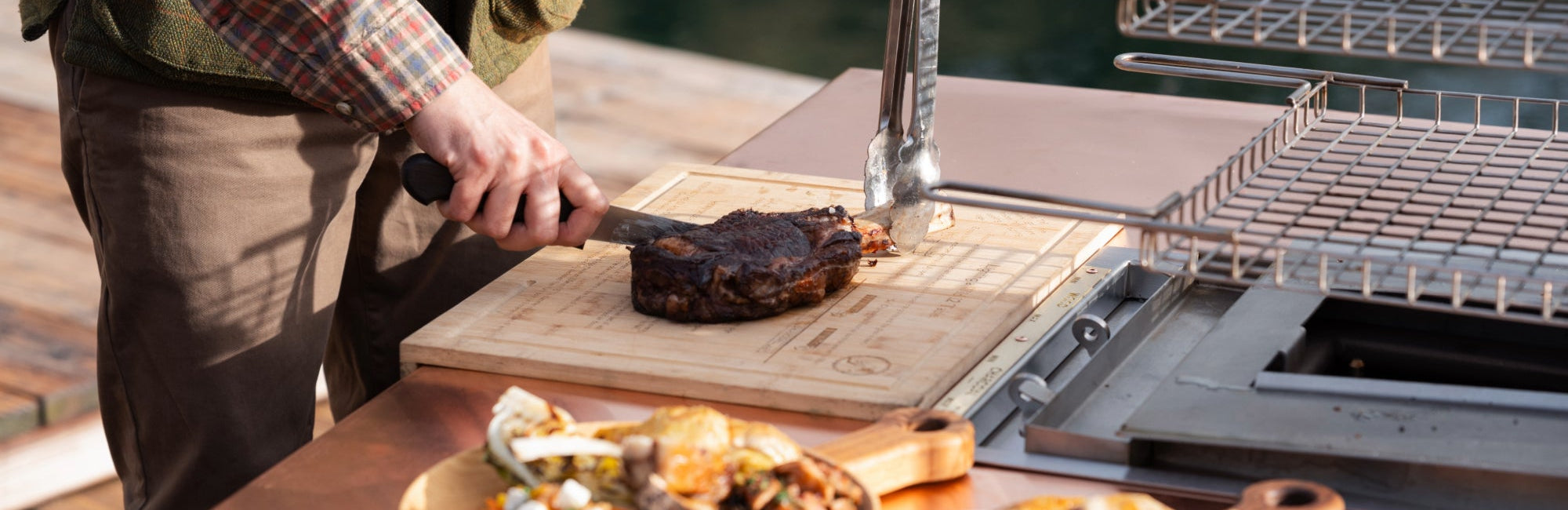 Fire and food, reimagined by Guy Ritchie