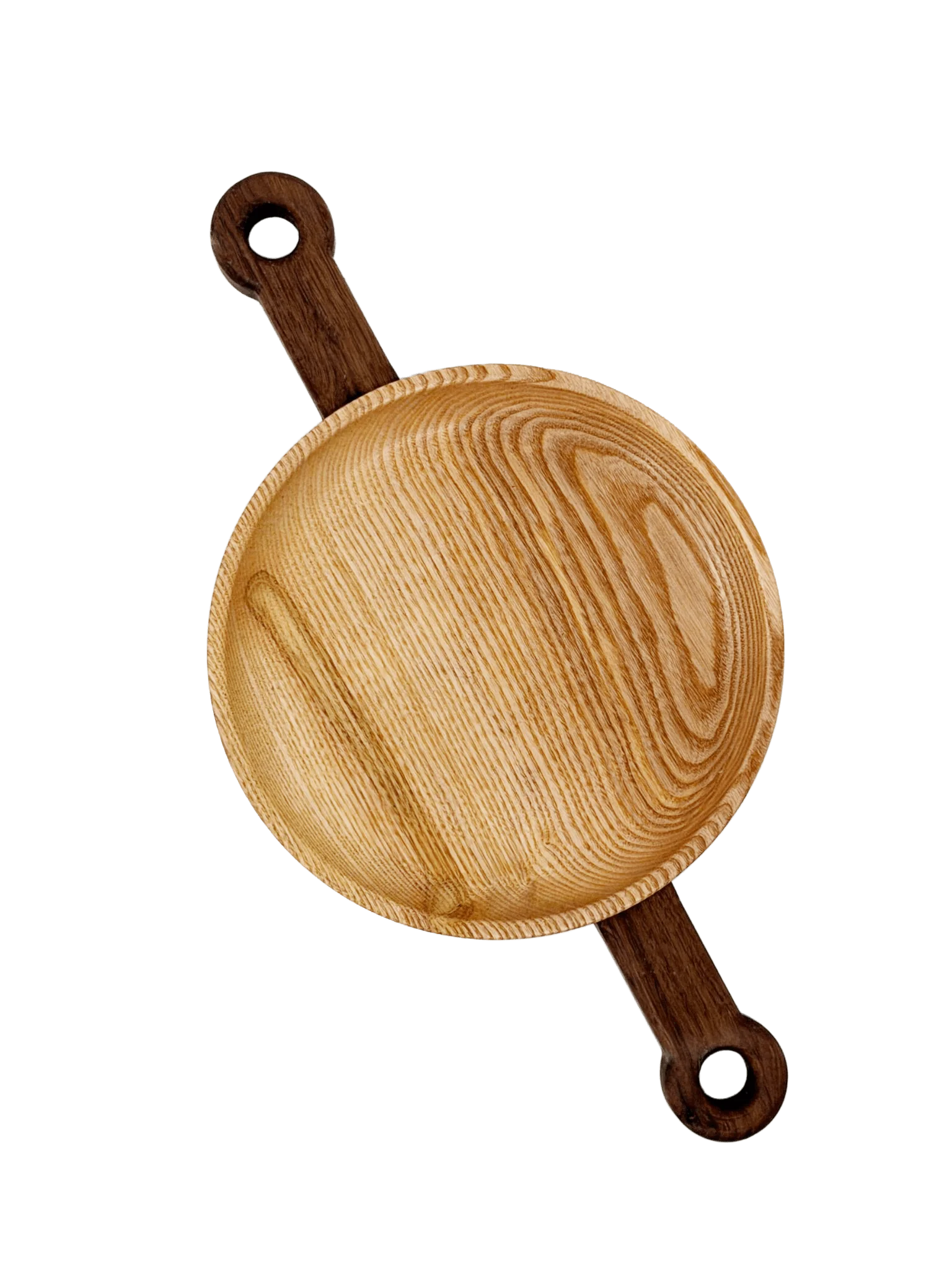 Cashmere Caveman Co's Double-handed Walnut Ash Sharing Plate