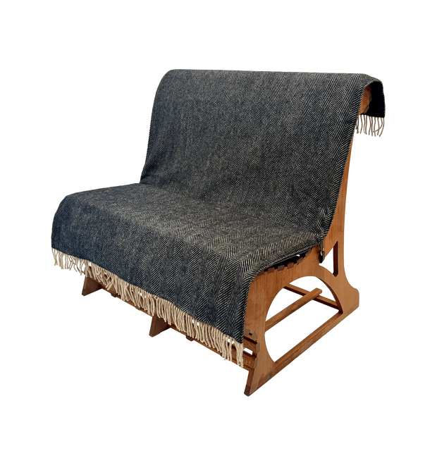 Cashmere Caveman Co's Hardwood Bench Throw