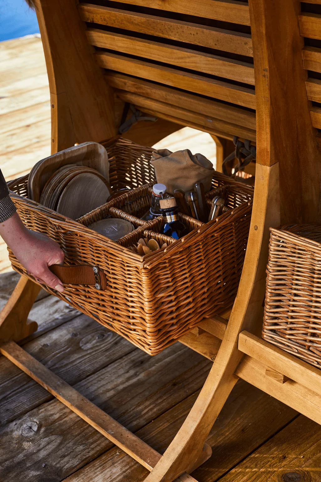 Cashmere Caveman Co's Wicker Basket